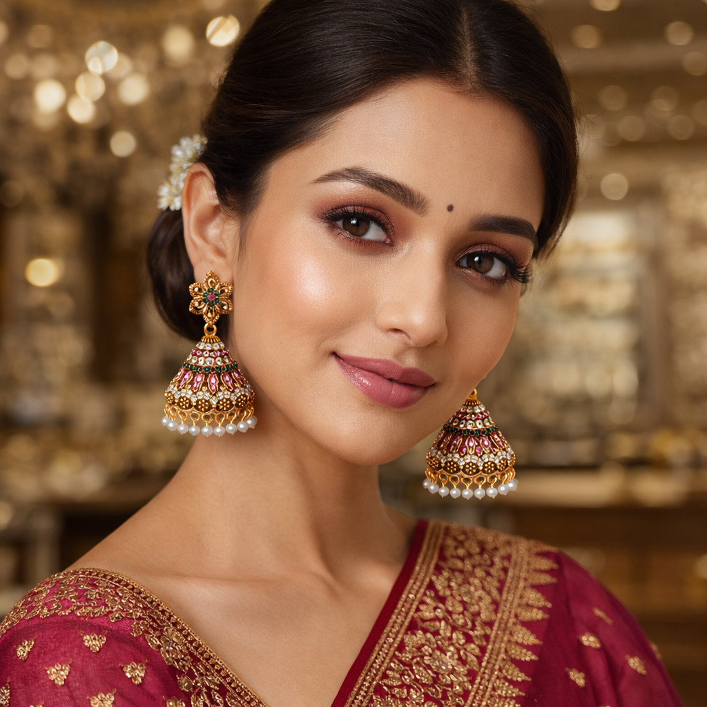 SAPTHESWARI JHUMKA