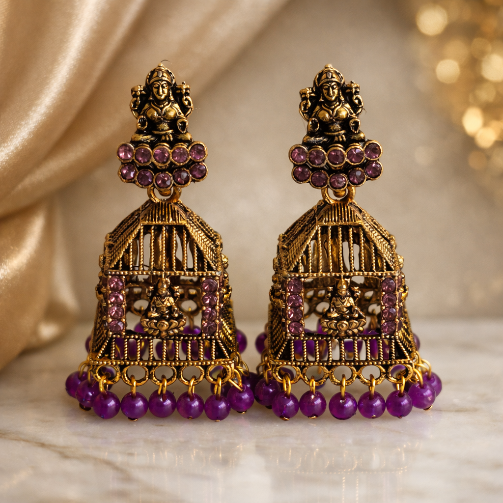 ROHINI TEMPLE JHUMKA