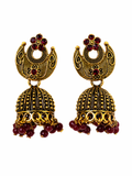 CHANDINI MAROON JHUMKA